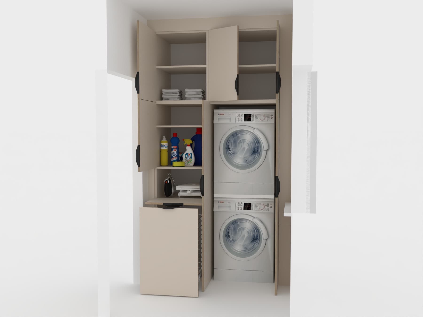 Funkcjonalna Zabudowa Pralni - zdjęcie 3