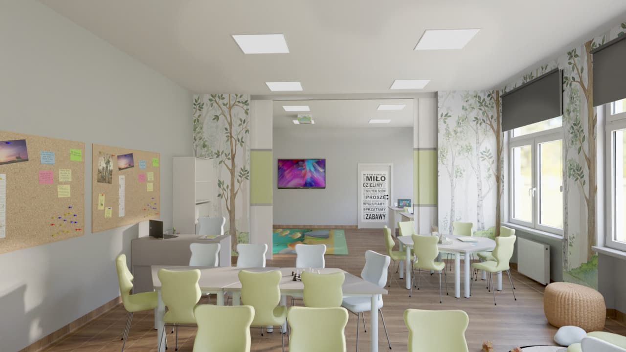 Kompleksowa Zabudowa Szkoły - Świetlica - zdjęcie 55